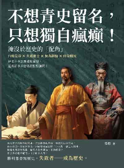 不想青史留名, 只想獨自瘋癲!淹沒於歷史的「配角」:白痴皇帝×失蹤進士×無為御醫×終身賤民, 歷史不全是凱歌和掌聲, 還有許多未留名的默默無聞! 出版公司:崧燁文化 作者:張程 類型:人文社會-人物傳記 EPUB電子書 繁體中文版