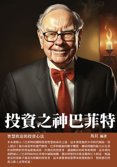 投資之神巴菲特:智慧致富的投資心法 出版公司:千華駐科技 作者:馬貝 類型:人文社會-人物傳記 EPUB電子書 繁體中文版