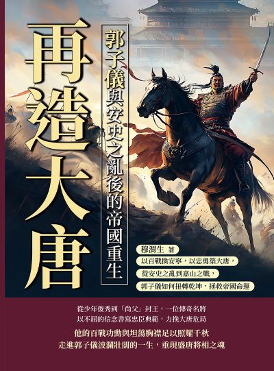 再造大唐, 郭子儀與安史之亂後的帝國重生:以百戰換安寧, 以忠勇築大唐, 從安史之亂到嘉山之戰, 郭子儀如何扭轉乾坤, 拯救帝國命運 出版公司:崧燁文化 作者:穆渭生 類型:人文社會-人物傳記 EPUB電子書 繁體中文版