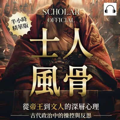 士人風骨(說書)[有聲書]:從帝王到文人的深層心理, 古代政治中的操控與反思 出版公司:崧燁文化 作者:伊麗莎 類型:人文社會-歷史 語音教學 中文發音 繁體中文版