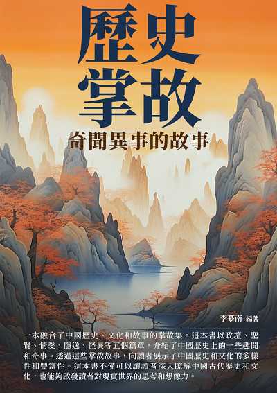 歷史掌故:奇聞異事的故事 出版公司:崧博出版 作者:李慕南 類型:人文社會-歷史 EPUB電子書 繁體中文版
