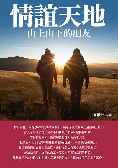 情誼天地:山上山下的朋友 出版公司:崧博出版 作者:鹿軍士 類型:財經商管-人際溝通 EPUB電子書 繁體中文版