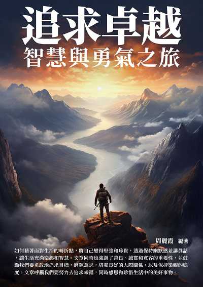 追求卓越:智慧與勇氣之旅 出版公司:崧博出版 作者:周麗霞 類型:財經商管-人際溝通 EPUB電子書 繁體中文版