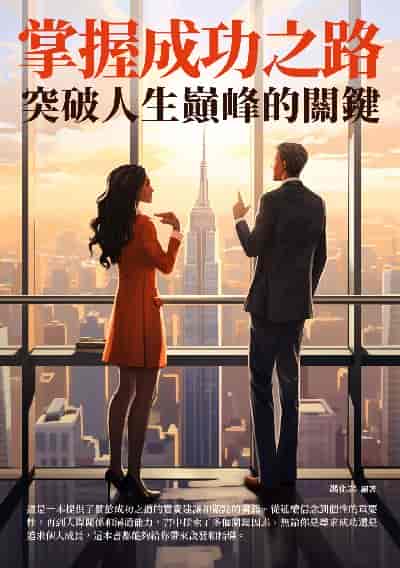 掌握成功之路:突破人生巔峰的關鍵 出版公司:崧博出版 作者:馮化志 類型:財經商管-人際溝通 EPUB電子書 繁體中文版