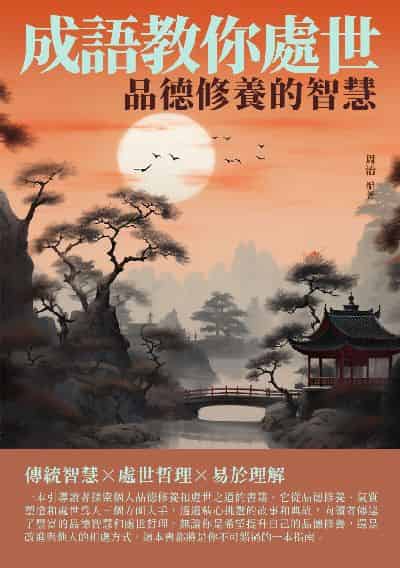 成語教你處世:品德修養的智慧 出版公司:千華駐科技 作者:周治 類型:財經商管-人際溝通 EPUB電子書 繁體中文版