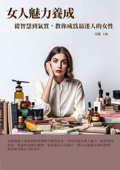 女人魅力養成:從智慧到氣質, 教你成為最迷人的女性 出版公司:千華駐科技 作者:捷 類型:財經商管-生涯規劃 EPUB電子書 繁體中文版