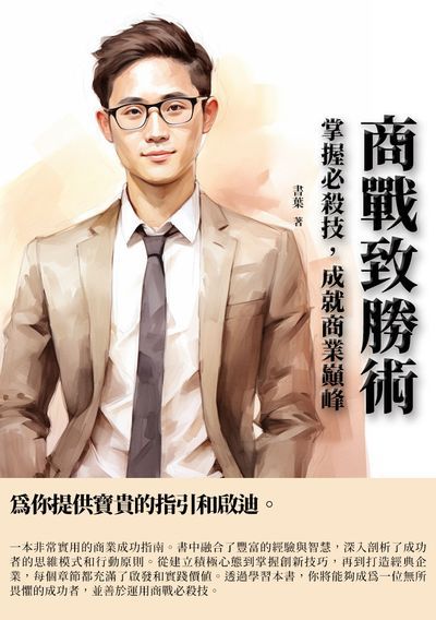 商戰致勝術:掌握必殺技, 成就商業巔峰 出版公司:千華駐科技 作者:書葉 類型:財經商管-生涯規劃 EPUB電子書 繁體中文版