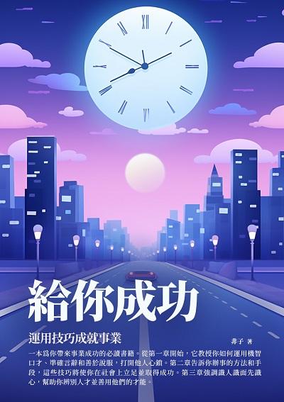 給你成功:運用技巧成就事業 出版公司:千華駐科技 作者:非子 類型:財經商管-生涯規劃 EPUB電子書 繁體中文版