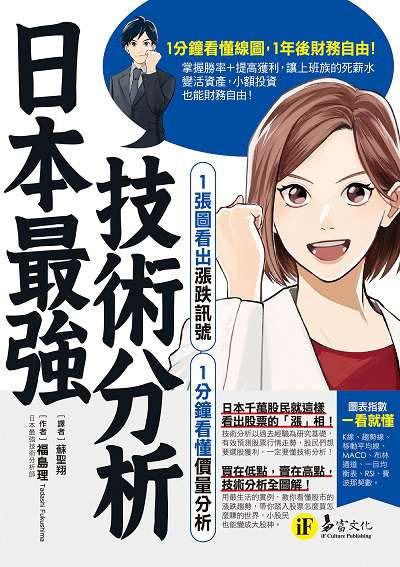 日本最強技術分析:1張圖看出漲跌訊號、1分鐘看懂價量分析 出版公司:易富文化 作者:福島理 類型:財經商管-投資理財保險 EPUB電子書 繁體中文版