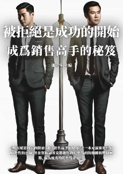 被拒絕是成功的開始:成為銷售高手的秘笈 出版公司:千華駐科技 作者:潘鴻生 類型:財經商管-廣告行銷公關 EPUB電子書 繁體中文版