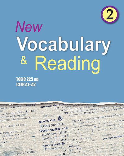 New vocabulary & reading [有聲書]. 2, TOEIC 225 up CEFR A1–A2 出版公司:AMC Publishing Company 作者:author Michael Vergara ... [et al.] 類型:語言學習-英文學習 有聲書(含PDF電子書) 英文版