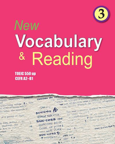 New vocabulary & reading [有聲書]. 3, TOEIC 550 up CEFR A2-B1 出版公司:AMC Publishing Company 作者:author Michael Vergara、Ryan Campbell、Yi Chen 類型:語言學習-英文學習 有聲書(含PDF電子書) 英文版