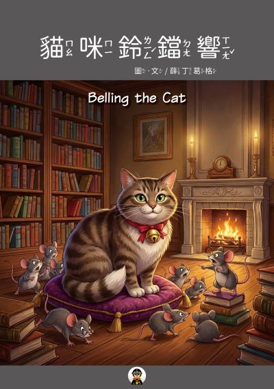 貓咪鈴鐺響Belling the Cat 出版公司:太空狗工作坊 作者:薛丁葛格 類型:親子童書-兒童繪本 PDF電子書 繁體中文版