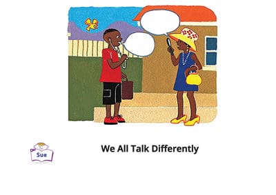 We All Talk Differently[有聲書] 出版公司:WLS Educational Corp. 唐威廉文化事業 作者:Carole Bloch 類型:親子童書-兒童繪本 有聲書(含PDF電子書) 英文版