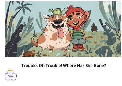 Trouble, Oh Trouble! Where Has She Gone [有聲書] 出版公司:WLS Educational Corp. 唐威廉文化事業 作者:Menaka Raman 類型:親子童書-兒童繪本 有聲書(含PDF電子書) 英文版