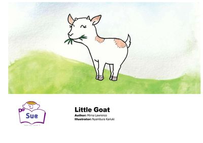 Little Goat[有聲書] 出版公司:WLS Educational Corp. 作者:Mirna Lawrence 類型:親子童書-兒童繪本 有聲書(含PDF電子書) 英文版