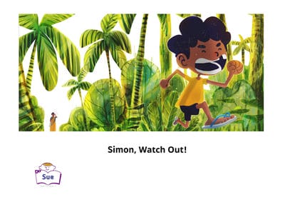Simon, Watch Out![有聲書] 出版公司:WLS Educational Corp. 唐威廉文化事業 作者:Yamini Vijayan 類型:親子童書-兒童繪本 有聲書(含PDF電子書) 英文版