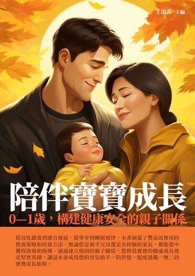 陪伴寶寶成長:0-1歲, 構建健康安全的親子關係 出版公司:千華駐科技 作者:王治芳 類型:親子童書-親子教養 EPUB電子書 繁體中文版