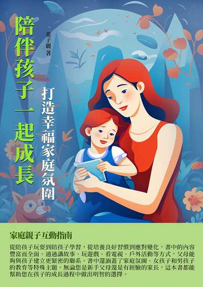 陪伴孩子一起成長:打造幸福家庭氛圍 出版公司:千華駐科技 作者:葉子麗 類型:親子童書-親子教養 EPUB電子書 繁體中文版