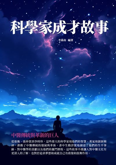 科學家成才故事:中醫傳統與革新的巨人 出版公司:千華駐科技 作者:李慕南 類型:醫藥養生-中醫 EPUB電子書 繁體中文版