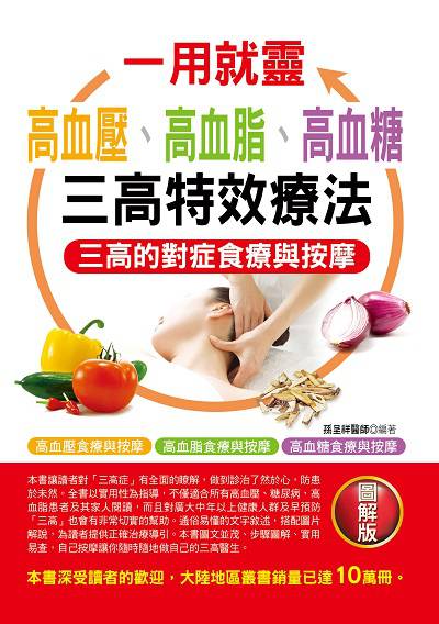 一用就靈:高血壓、高血脂、高血糖三高特效療法 出版公司:華志文化出版旭昇圖書總經銷 作者:孫呈祥 類型:醫藥養生-特殊療法 PDF電子書 繁體中文版
