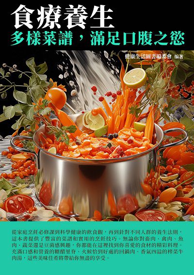 食療養生:多樣菜譜, 滿足口腹之欲 出版公司:千華駐科技 作者:健康生活圖書委會 類型:醫藥養生-健康食療 EPUB電子書 繁體中文版