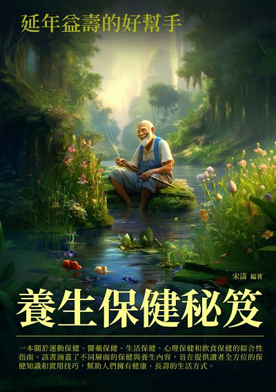 養生保健秘笈:延年益壽的好幫手 出版公司:千華駐科技 作者:宋濤 類型:醫藥養生-銀髮族照護 EPUB電子書 繁體中文版