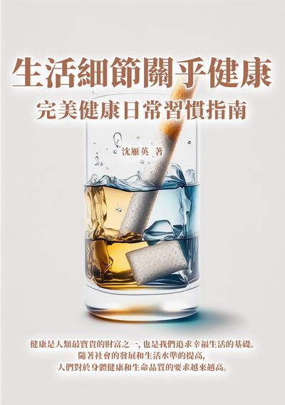 生活細節關乎健康:完美健康日常習慣指南 出版公司:千華駐科技 作者:沈雁英 類型:醫藥養生-醫藥常識 EPUB電子書 繁體中文版