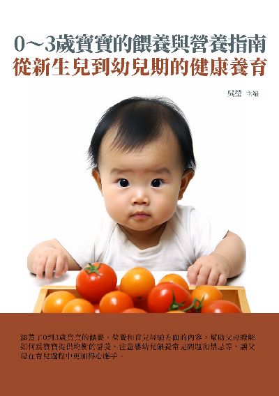 0~3歲寶寶的餵養與營養指南:從新生兒到幼兒期的健康養育 出版公司:千華駐科技 作者:吳瑩 類型:醫藥養生-懷孕育兒 EPUB電子書 繁體中文版