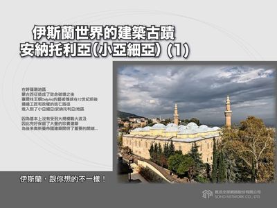 【伊斯蘭, 跟你想的不一樣!】伊斯蘭世界的建築古蹟 安納托利亞(小亞細亞)[有聲書]. 1 出版公司:甦活 作者:苑默 類型:藝術設計-藝術美學 EPUB電子書 繁體中文版