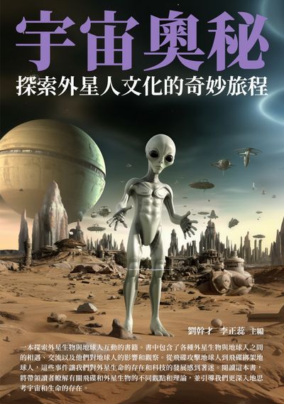 宇宙奧秘:探索外星人文化的奇妙旅程 出版公司:千華駐科技 作者:劉幹才、李正蕊 類型:科學科普-天文學 EPUB電子書 繁體中文版