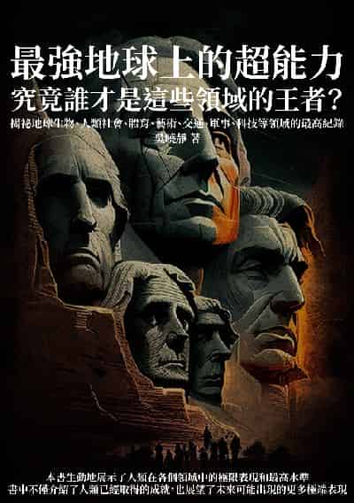 最強地球上的超能力, 究竟誰才是這些領域的王者?揭祕地球生物、人類社會、體育、藝術、交通、軍事、科技等領域的最高紀錄 出版公司:千華駐科技 作者:吳曉靜 類型:科學科普-生命科學 EPUB電子書 繁體中文版