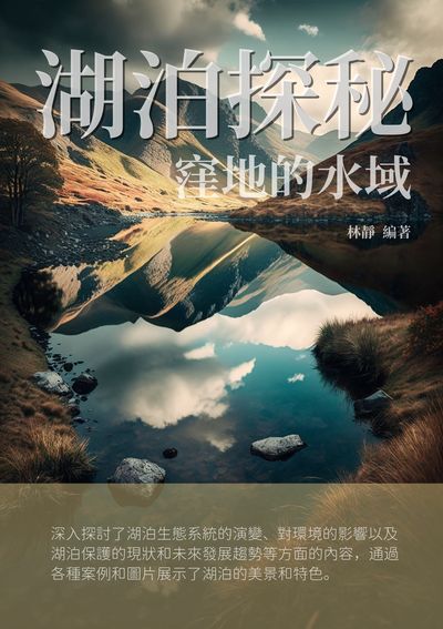湖泊探秘:窪地的水域 出版公司:千華駐科技 作者:林靜 類型:科學科普-科學總論 EPUB電子書 繁體中文版