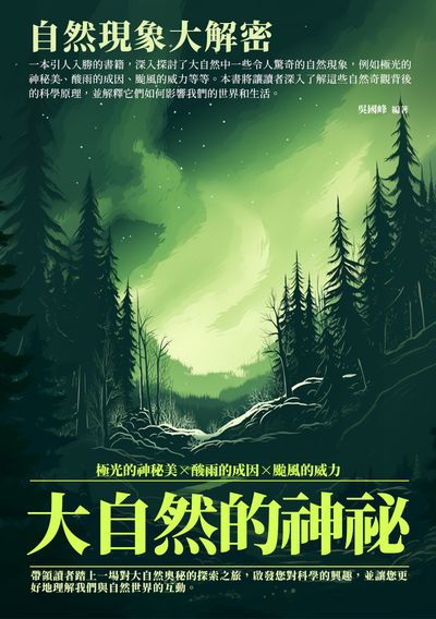 大自然的神祕:自然現象大解密 出版公司:崧博出版 作者:吳國峰 類型:科學科普-科學總論 EPUB電子書 繁體中文版