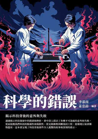 科學的錯誤:揭示科技背後的意外與失敗 出版公司:千華駐科技 作者:李慕南 類型:科學科普-科學總論 EPUB電子書 繁體中文版