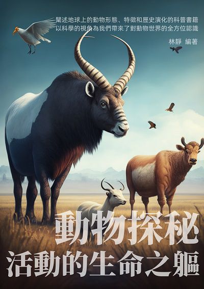 動物探秘:活動的生命之軀 出版公司:千華駐科技 作者:林靜 類型:科學科普-動植物 EPUB電子書 繁體中文版