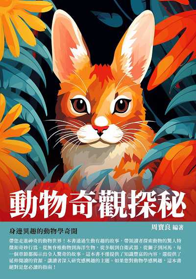 動物奇觀探秘:身邊異趣的動物學奇聞 出版公司:千華駐科技 作者:周寶良 類型:科學科普-動植物 EPUB電子書 繁體中文版