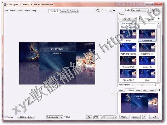 ColorStyler v1.02 for Adobe Photoshop 英文正式版(照片調色特效濾鏡軟體)
