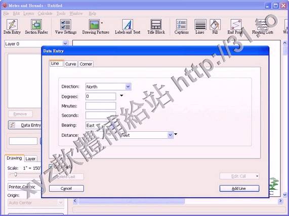 Metes and Bounds v3.7.3 英文正式版(土地測繪和繪圖軟體)