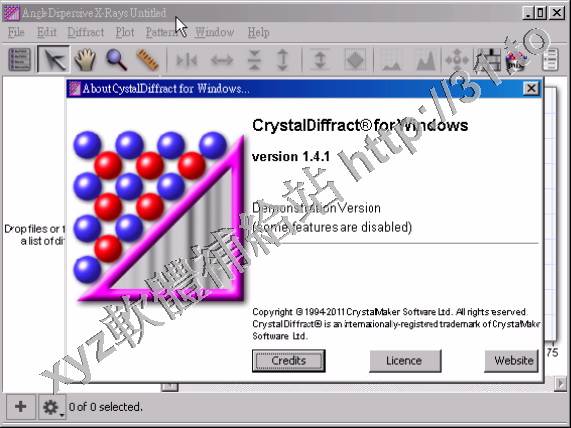 CrystalMaker CrystalDiffract v1.4.5 英文正式版(晶體結構數據分析軟體)