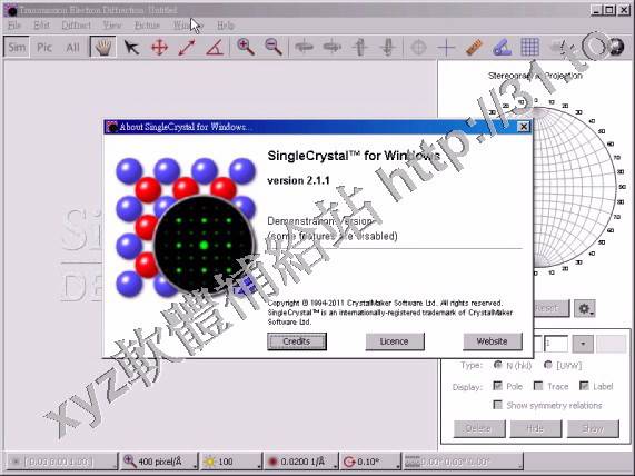 CrystalMaker SingleCrystal v2.2.3 英文正式版(晶體結構數據分析軟體)