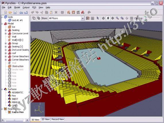 Thunderhead Engineering PyroSim v2012.1.0430 英文正式版(用於消防模擬的軟體)
