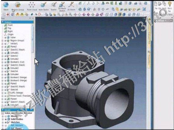 INUS RAPIDFORM XOR3 SP1 WIN32 英文正式版(逆向工程軟體軟體)
