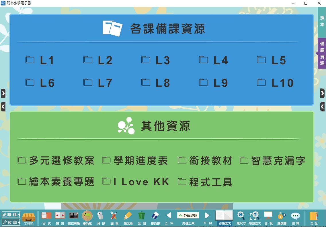 108學年下學期 高中 翰林版 英文電子書 1年級(含課本、備課資源)教學光碟DVD版