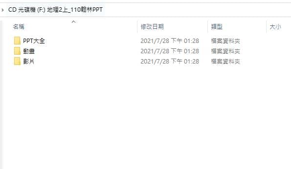 110學年上學期 國中 翰林版 地理PPT教學 2年級(含課本、習作、教學輔助資源)教學光碟