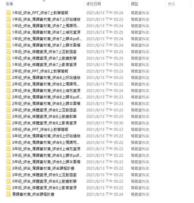 110學年上學期 國中 康軒版 綜合活動備課資料庫 1-3年級(含課本、備課用書、教學輔助資源)教學光碟(2片裝)