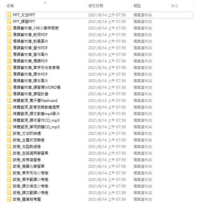 110學年上學期 國中 康軒版 英語備課資料庫 3年級(含課本、卷類資源、備課用書、習作含解答、教學輔助資源)教學光碟