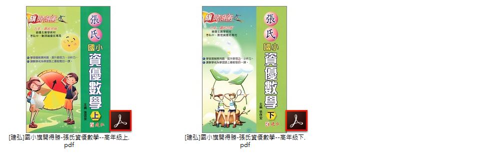 110年 [建弘]國小數學 1-6年級 旗開得勝 數學題庫 + 4-6年級 旗開得勝 數學得分密碼+ 高年級 旗開得勝資優圖解數學 + 高年級 教學活用圖解法教學講義 + 高年級 張氏資優數學 教材光碟