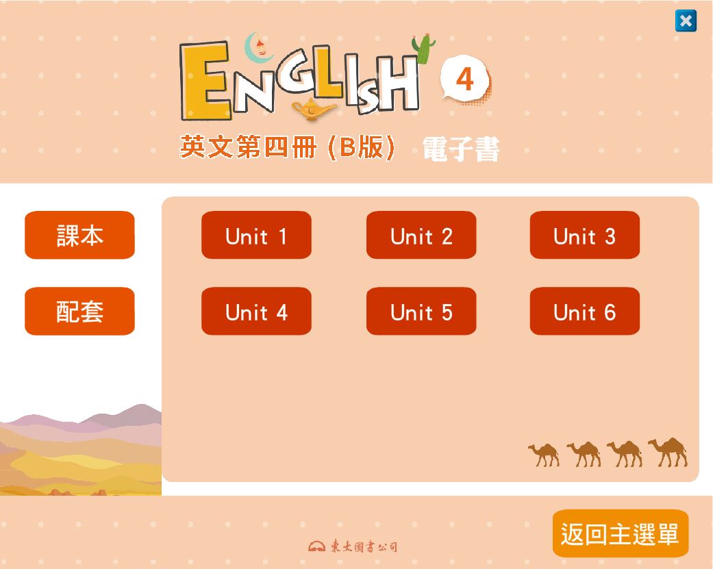 111學年下學期 技術高中 三民東大版 英文科 4(B) 電子書 教學光碟