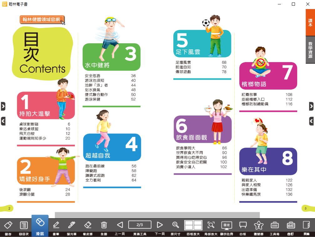 111學年下學期 國小 翰林版 健康與體育電子書 5年級(含課本、教學資源)教學光碟